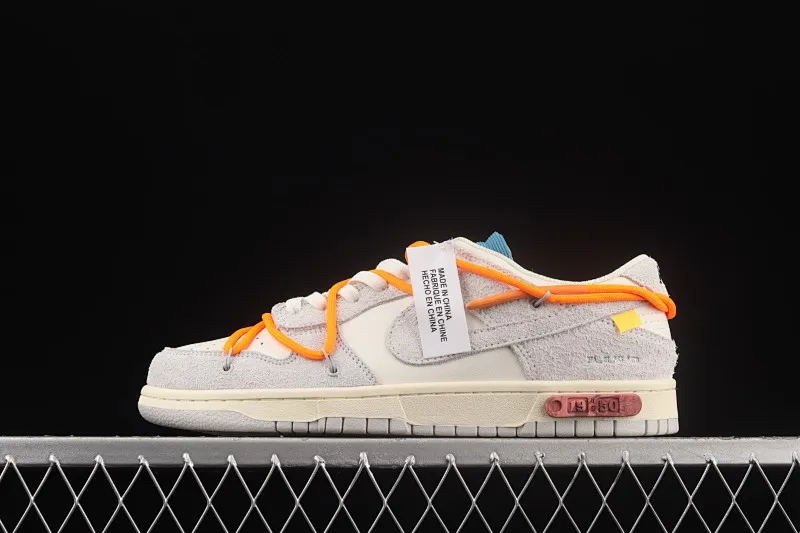 All categories Nk SB Dunk series Nk SB Dunk Low low-top sneakers cost-effective version OF x Nk Dunk Low OW SB smashing backboard fashion casual sneakers DJ0950-119